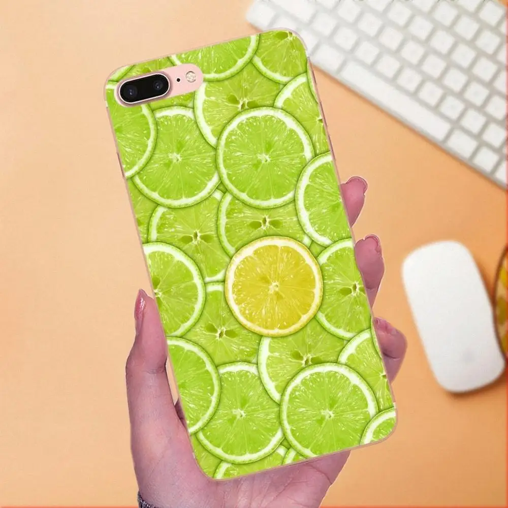 Прекрасный клубничный личи вишня киви Фрукты для Huawei Mate 7 8 9 10 20 P8 P9 P10 P20 P30 Lite Plus Pro