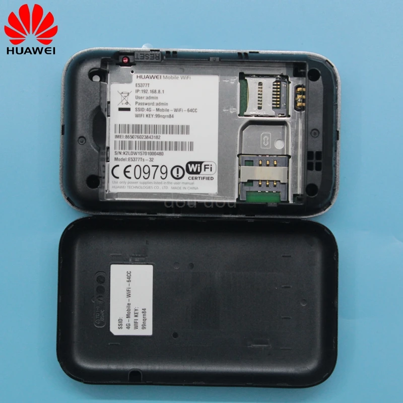 Разблокированный Мобильный Wi Fi Huawei E5377 E5377Ts 32 4G 150 Мбит/с батареей 3560 мАч LTE