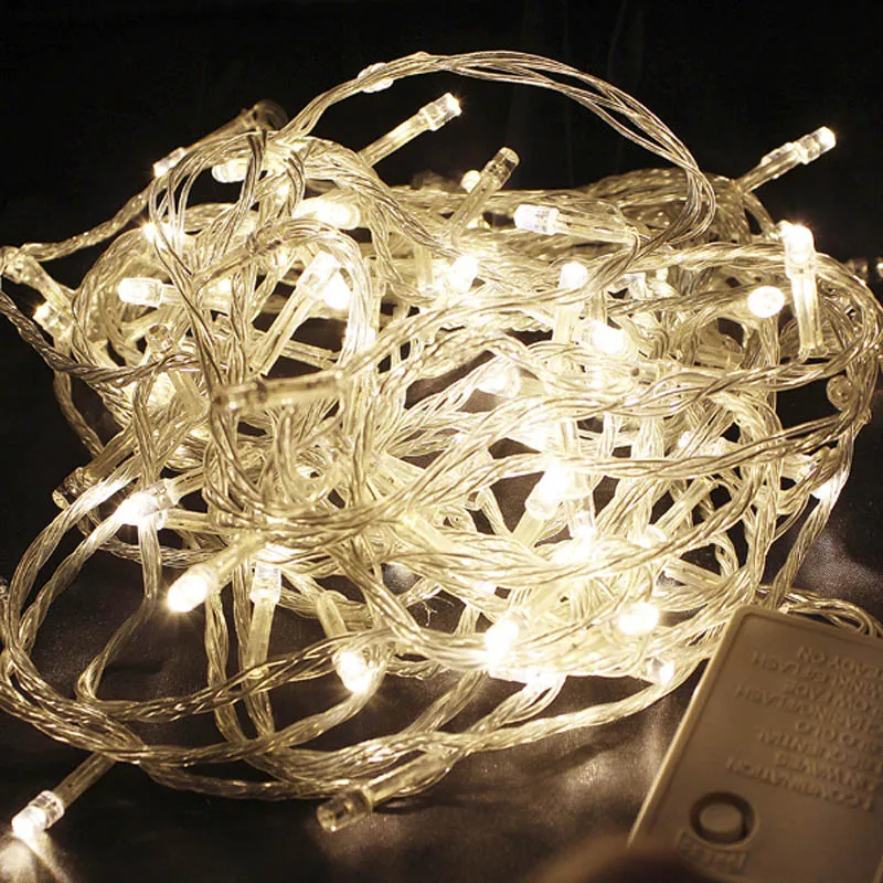 Светодиодная гирлянда водонепроницаемая 10 м/20 м 100/200 светодиодов|lights led christmas|light
