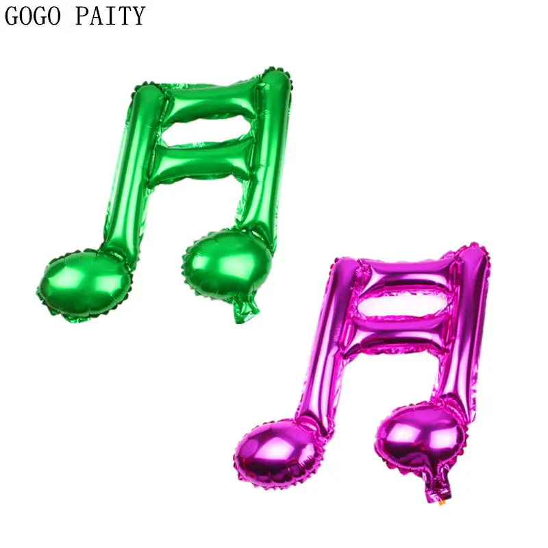 Новый мини шар GOGO PAITY с двойными нотами алюминиевый для моделирования детский