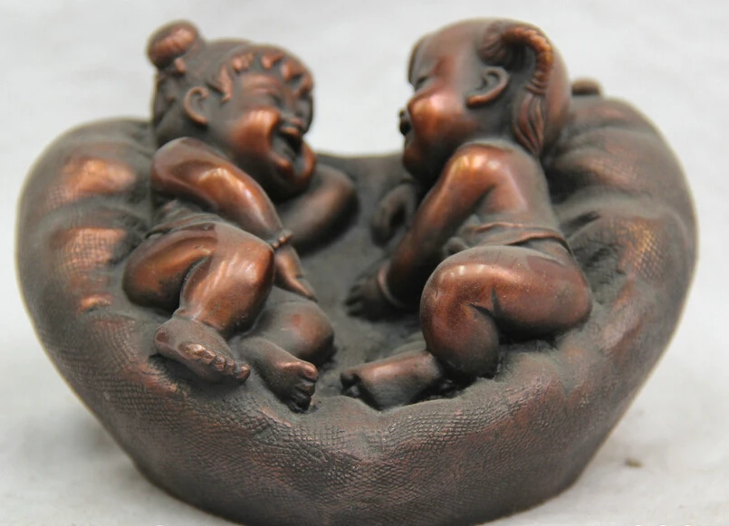 

Песня voge gem S2446 5 "Китай, Китайский Бронзовый в народном стиле в форме сердца для мальчиков, спортивные костюмы Девичья сна статуя