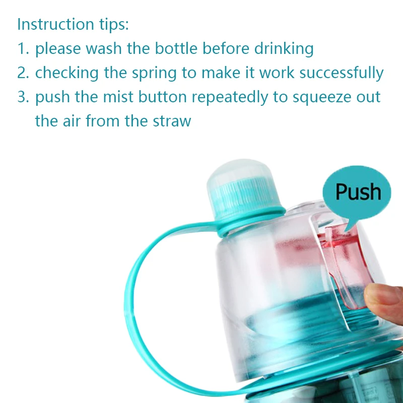 Бутылка для воды с ветровым цветком спорта 600 мл креативная пластиковая бутылка