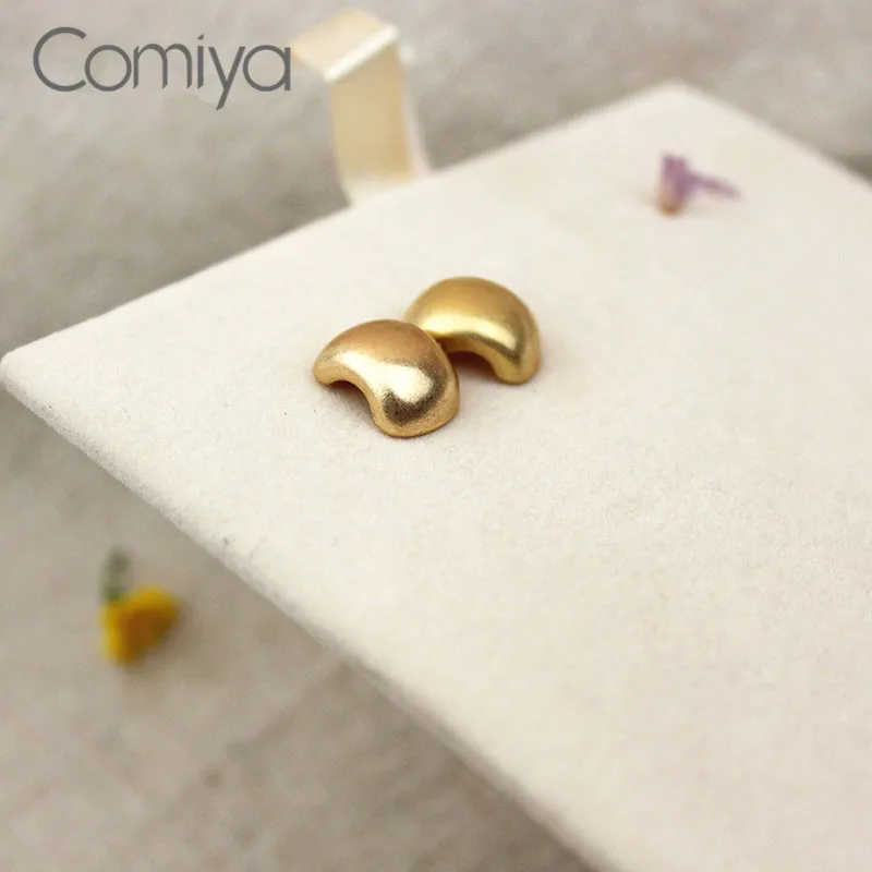 Comiya, серьги-гвоздики для женщин, золотой цвет, цинковый сплав, аксессуары, корейские aros, индийские ювелирные изделия, Mujer Brincos Femme, свадебные серьги