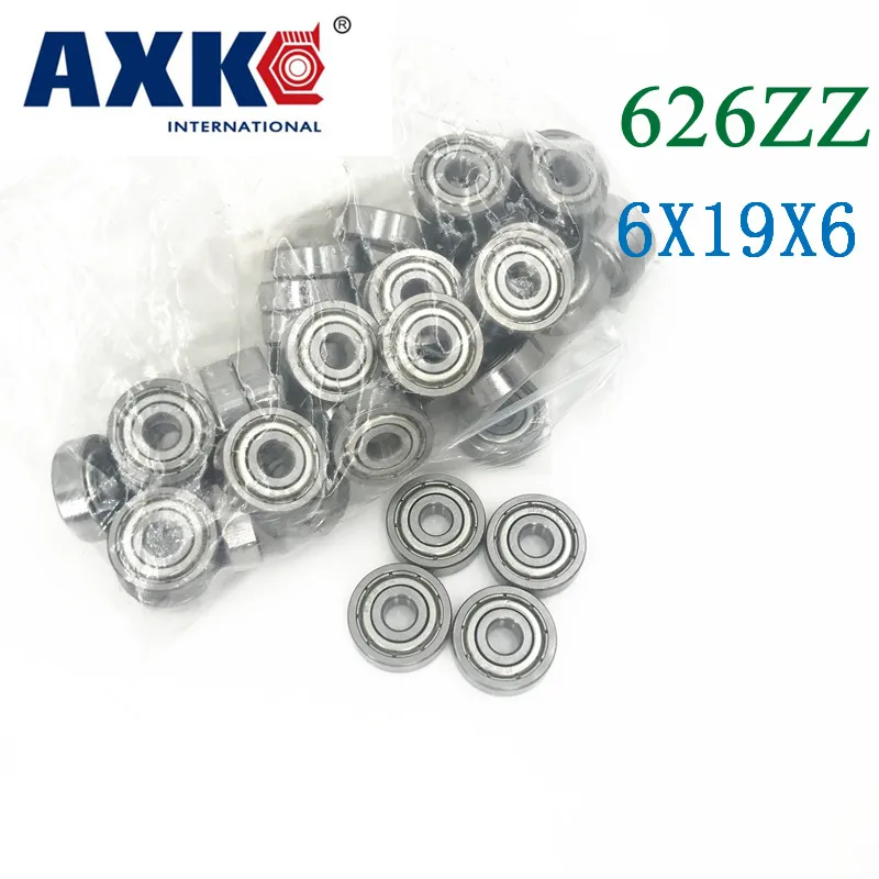 Axk 626zz подшипник Φ 10 шт 6x19x6 мм миниатюрные 626z шарикоподшипники 626 Zz Emq Z3v3 качество |
