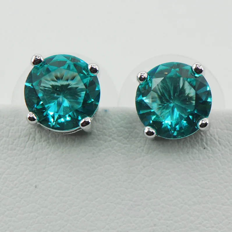 Серьги из серебра с цирконом|925 sterling silver earrings|silver earringssterling earring |