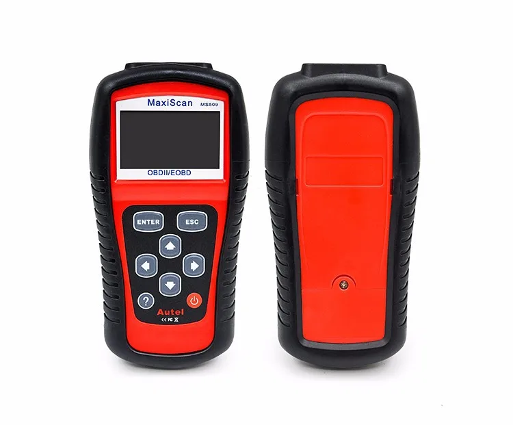 Новинка 2018 считыватель кодов Maxiscan MS509 OBD2 Автомобильный сканер OBDII MS 509