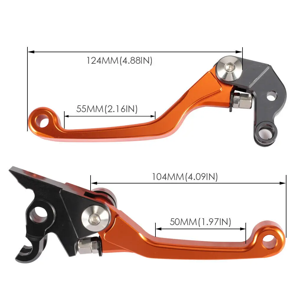 125 EXC/SX 2005 2006 2007 2008 оранжевый ЧПУ поворотный тормоз Ctutch рычаги Magura Байк аксессуары для мотоциклов KTM