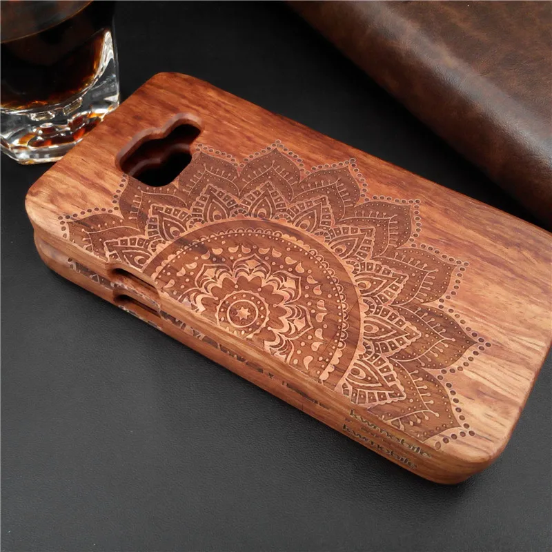 Wood Cases For Samsung A3 2016 Original Real Grain Back Cover Coque A5 S9 Plus Wooden Phone Housing Fundas |