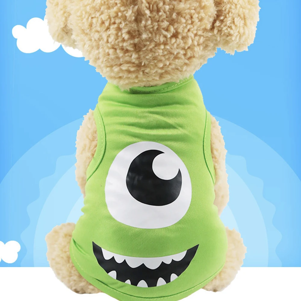 Дешевая Одежда для маленькой собаки на лето и весну 11 стилей с рисунками из