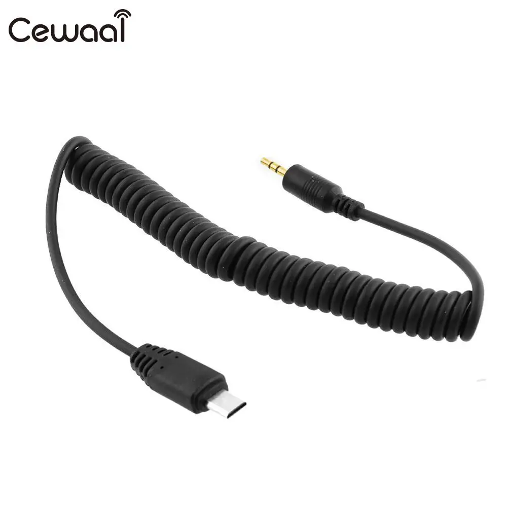 Cewaal 2.5mm S2 дистанционного Управление затвора Соединительный кабель Шнур для sony A7