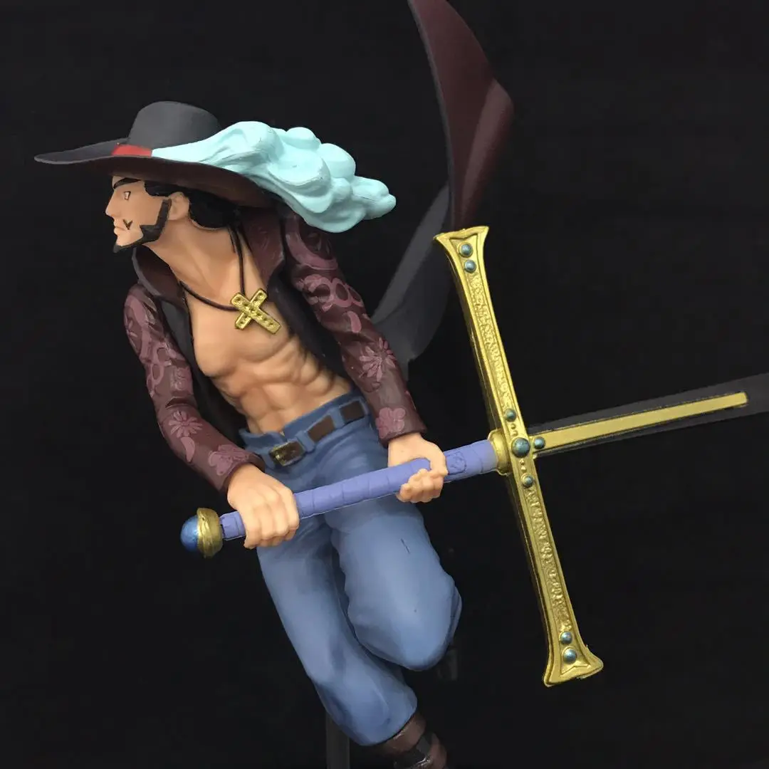 One Piece Mihawk action figure Anime 18.5cm DX Model Toys Doll Decoration pvc Classic Collection For Children Gift | Игрушки и хобби
