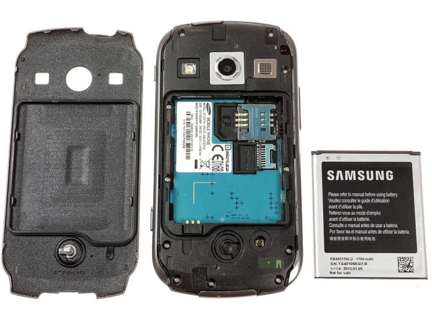 S7710 samsung Xcover 2 S7710 1700mAh 5MP gps wifi 4,0 сенсорный телефон разблокированный Восстановленный