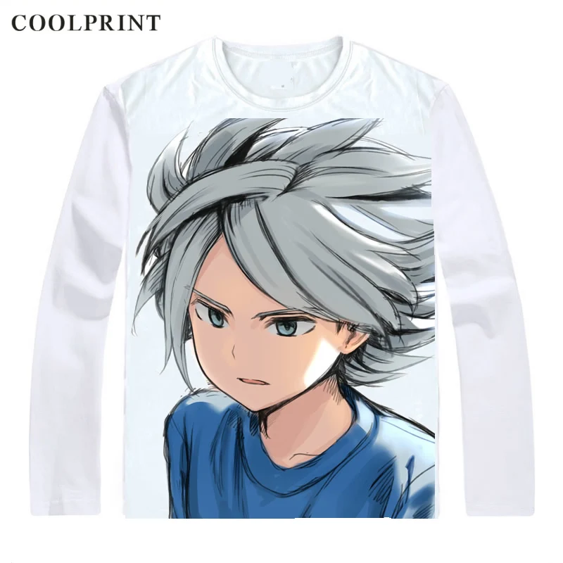 Фото Футболка Coolprint Suzuno Fuusuke футболка Inazuma Eleven с алмазной пылью японская Мужская Футболка Coolprint Suzuno Fuusuke футболка Inazuma Eleven с алмазной пылью японская Мужская