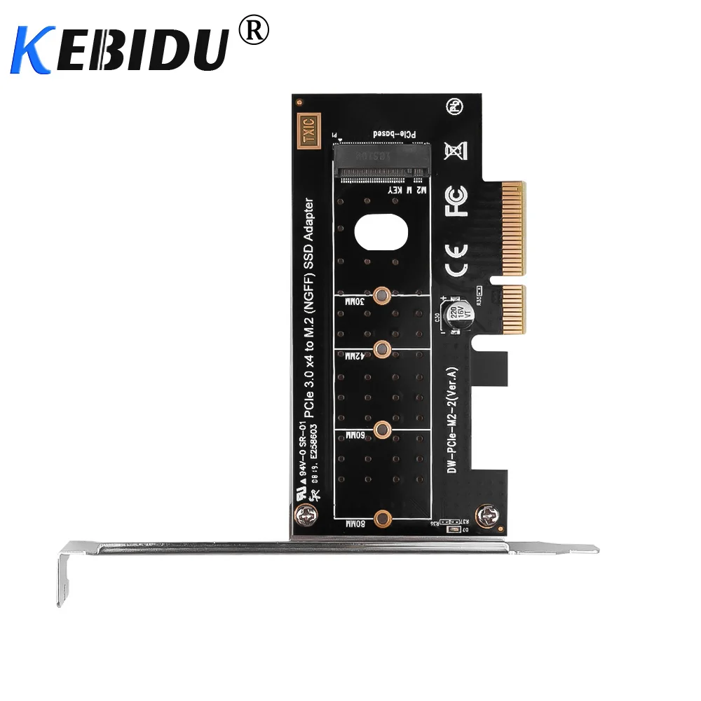 Kebidu SK4 M.2 NVMe SSD NGFF на PCIE X4 адаптер M ключ интерфейс карты Suppor PCI Express 3 0x4 2230 2280