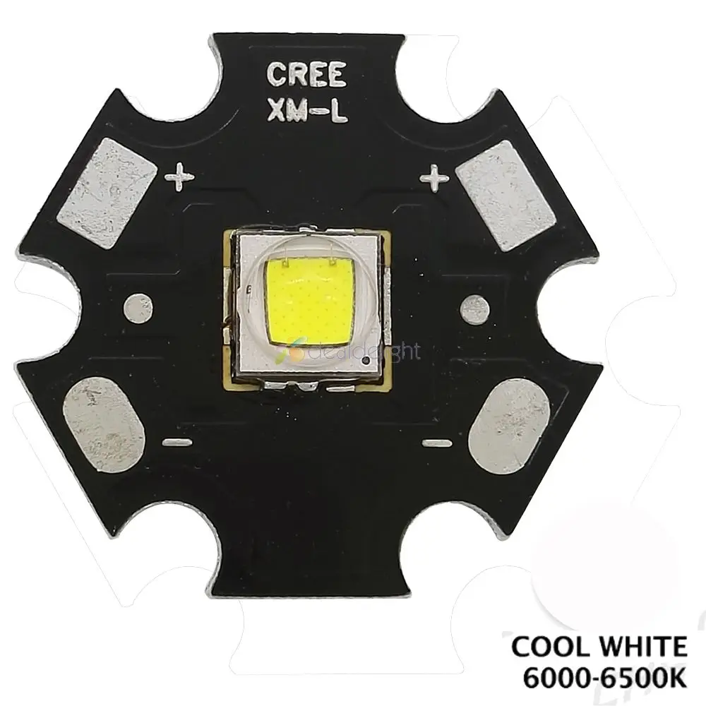 1 шт. CREE XML2 светодиодный XM-L2 T6 U2 5050 10 Вт белый Нейтральный Теплый белый фонарик чип лампы Красный Зеленый Синий УФ высокой мощности Светодиодный излучатель