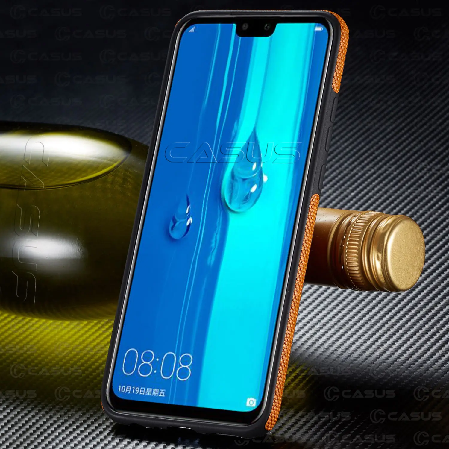Чехол для Huawei P Smart 2019 роскошный винтажный кожаный чехол-накладка Y9