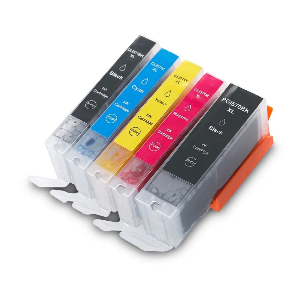 PGI-570 CLI-571 картриджи для Canon PIXMA MG5750 MG5751 MG5752 MG5753 MG6850 MG6851 MG6852 MG6853 MG7750 MG7751 MG7752 |