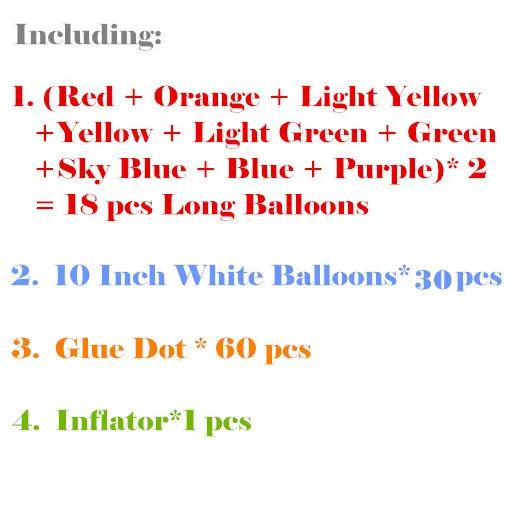 Радужные воздушные шары волшебные День рождения Свадьба Любовь Святого