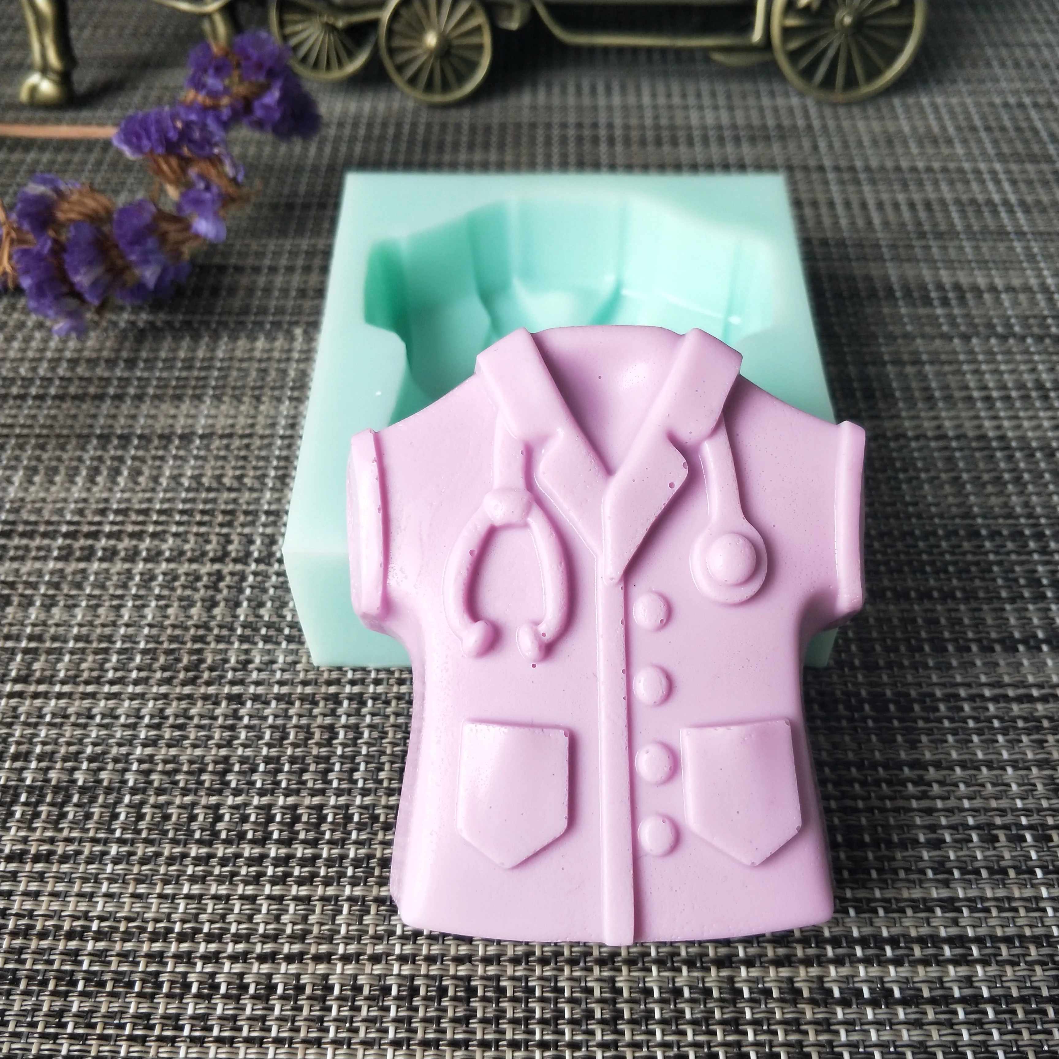 PRZY Doctor Shirt силиконовая форма для мыла мыло ручной работы DIY ароматическая формы