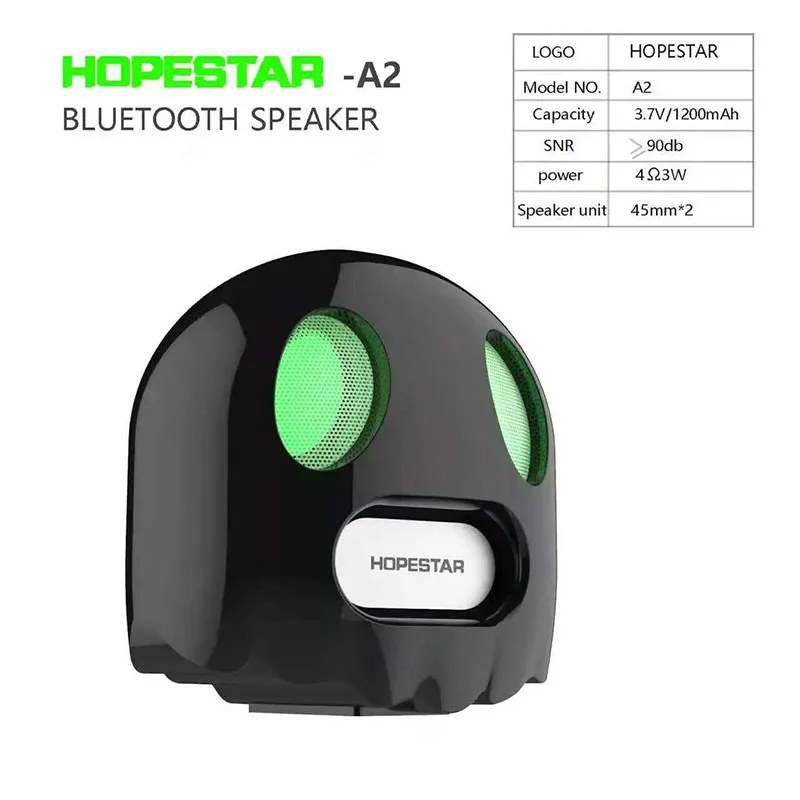 Смарт Bluetooth колонки инновационный призрак подарок на Хэллоуин дизайн портативный бас стерео TF карта мобильный телефон HD звонки голосовые подсказки