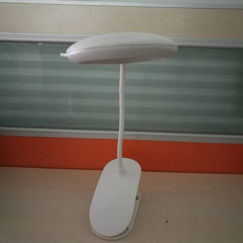 

Leadleds USB Rechargeable LED Table Lamp Eye protection Bed Reading Touch Swith book Light Stepless Adjusted Desk lamp with Clip