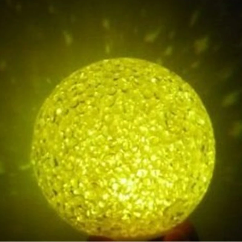 Четырехместный хрустальный шар ночной свет красочный меняющийся светодиодный