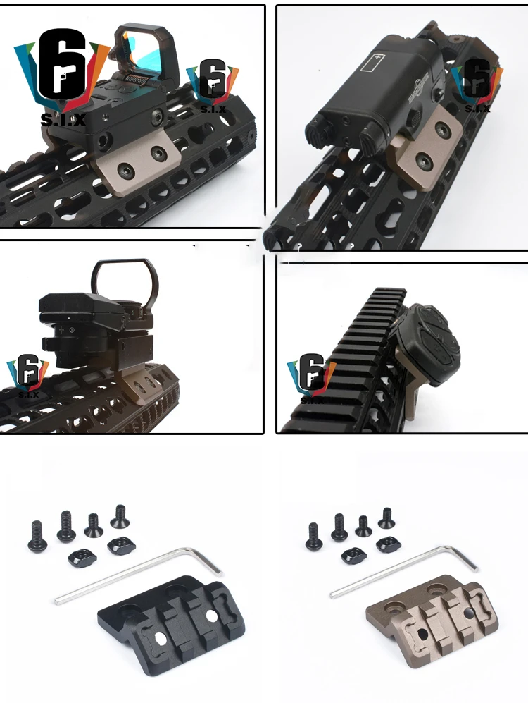M LOK Keymod держатель тактического фонаря для Surefir M300 M600 M600DF Скаут света M600C