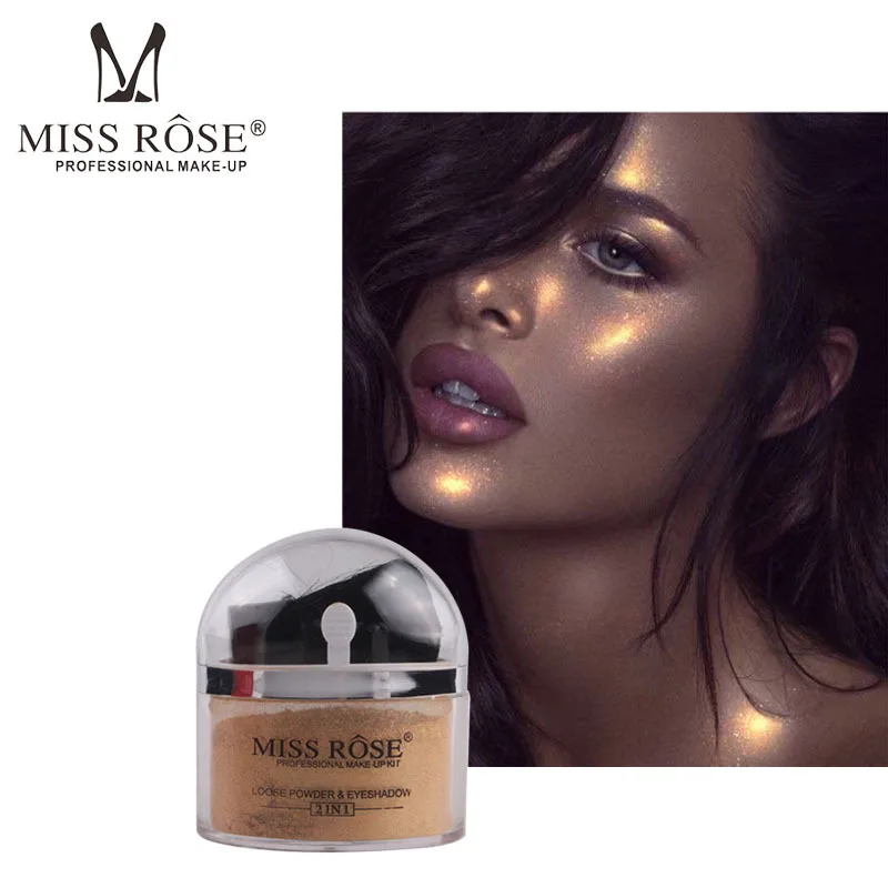 Miss rose make up новая лицевая основа матовая покрытая россыпью минеральная контурная пудра для лица макияж