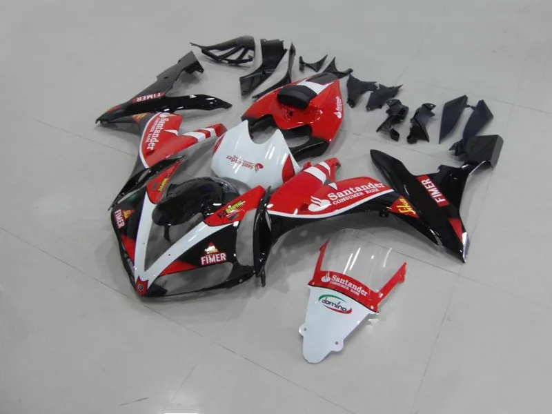 Комплект обтекателей под давлением для YAMAHA YZFR1 04 05 06 YZF R1 2004 2005 2006 YZF1000 Красный