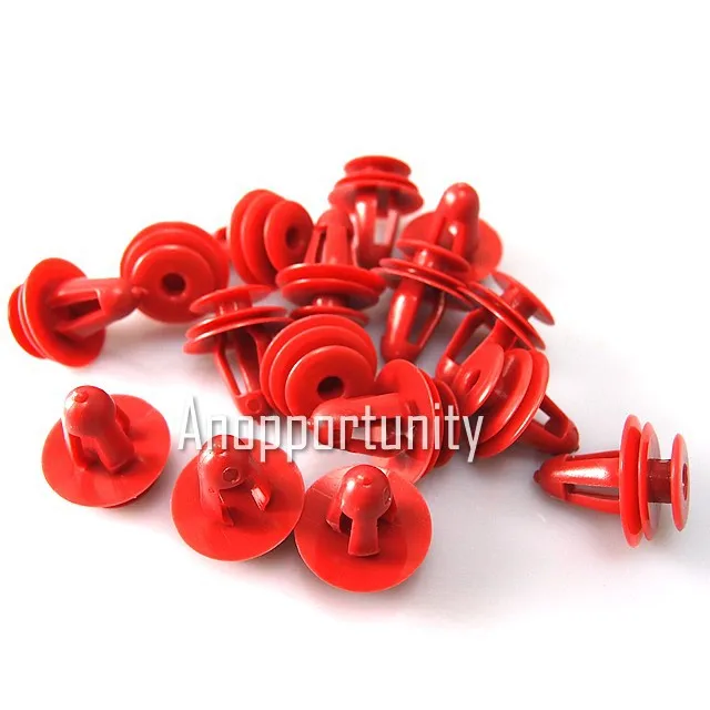 

100pc Oem Front & Rear Door Trim Board Retainer Nylon Clips For G M For Toyota Geo 67771-12050