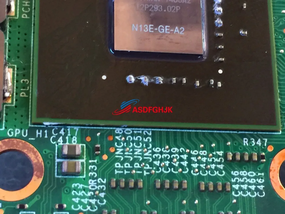 Оригинальный Для MSI GE70 Материнская плата ноутбука MS 1756 17561 Тесты OK Бесплатная