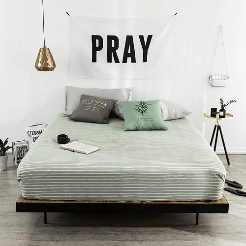 fitted sheet 4 Белый серый простыня простыней на резинке российский размер 120/150/180/160x200 см постельное белье наматрасник двойная queen king size - Цвет: fitted sheet 4