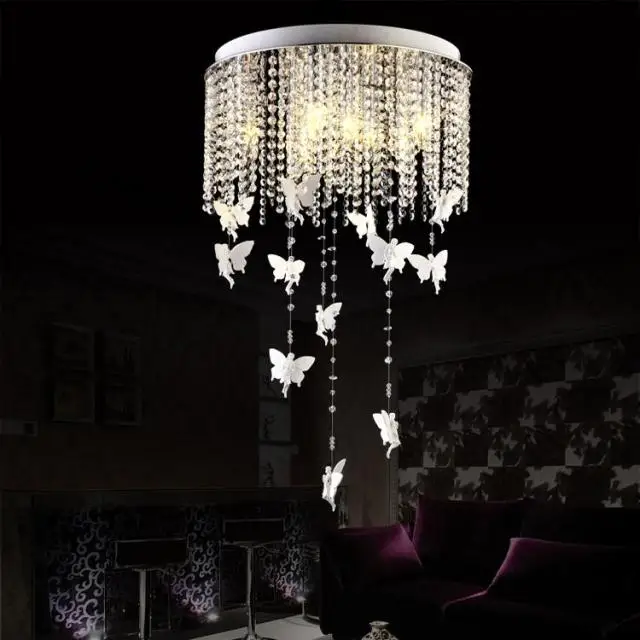 Простая креативная потолочная лампа для ресторана спальни теплые романтичные