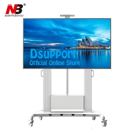 Моторизованный подъемный экран NB TW100 сверхмощная тележка с креплением для