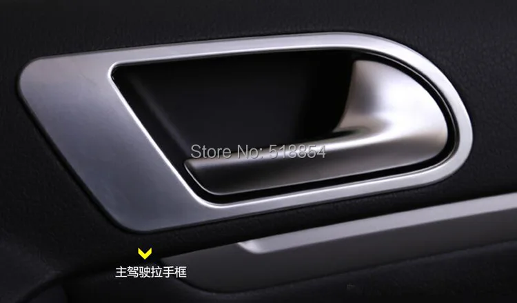 Автомобильные аксессуары наклейка накладка на внутреннюю дверную ручку Отделка