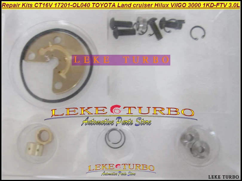 Турбо Ремонтный комплект восстановить CT16V 17201 OL040 30110 Турбокомпрессор Для TOYOTA