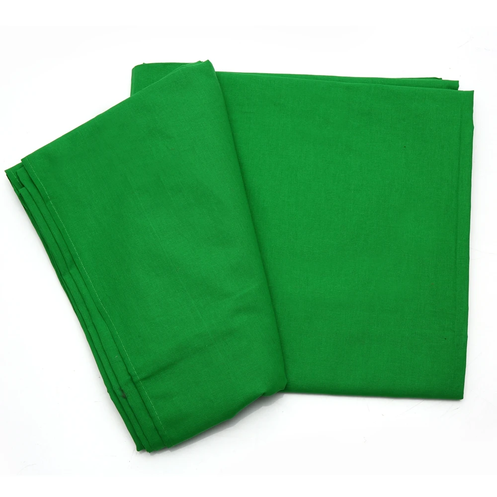 In stock 3x3M Solid color Backgrounds Green screen cotton Muslin background Photography backdrop lighting studio Chromakey CD15 |