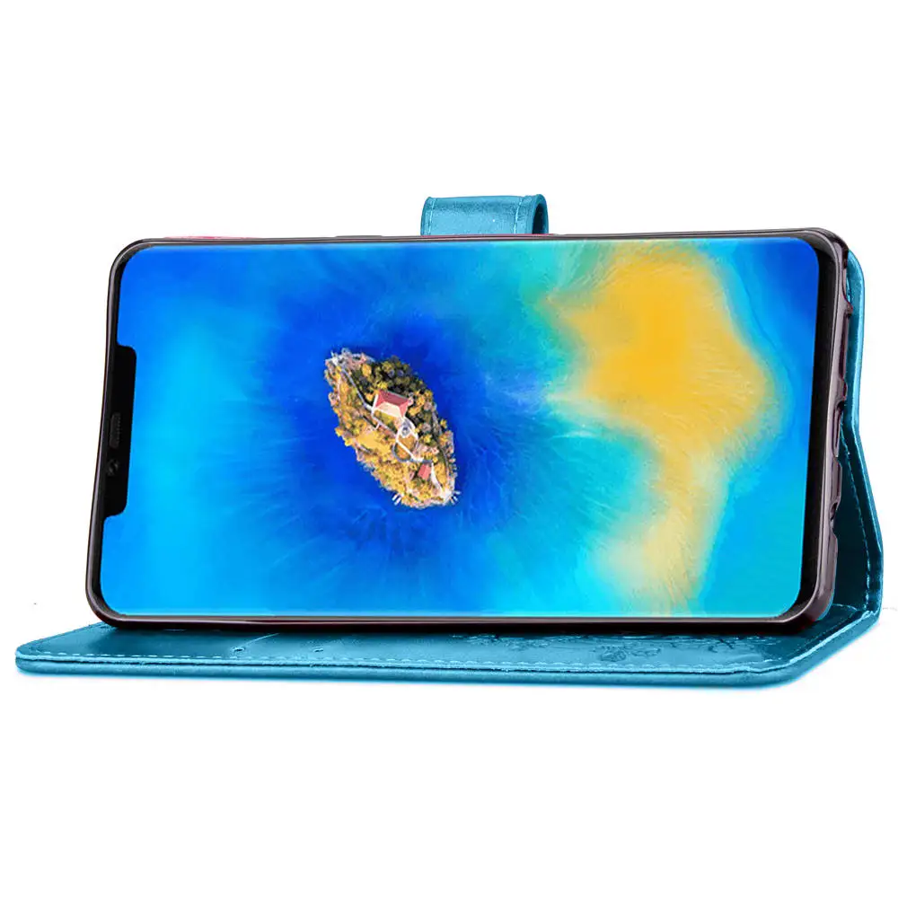 Кожаный чехол-кошелек со стразами для Huawei mate 20 Pro P30 10 lite Honor 7A 8C 8X 9 чехол телефона |