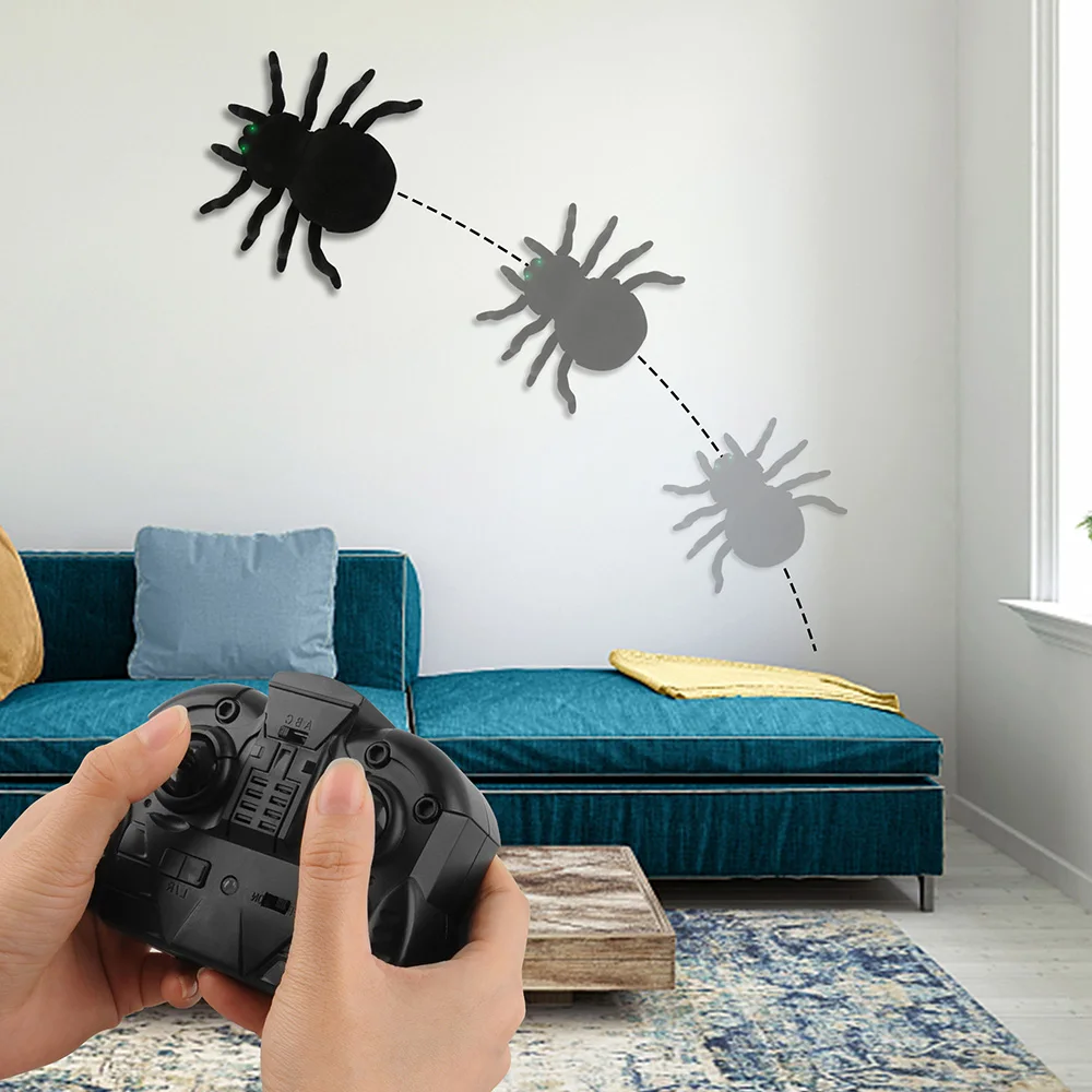 GizmoVine RC Паук стены скалолазание ИК паук игрушечный Тарантул Моделирование