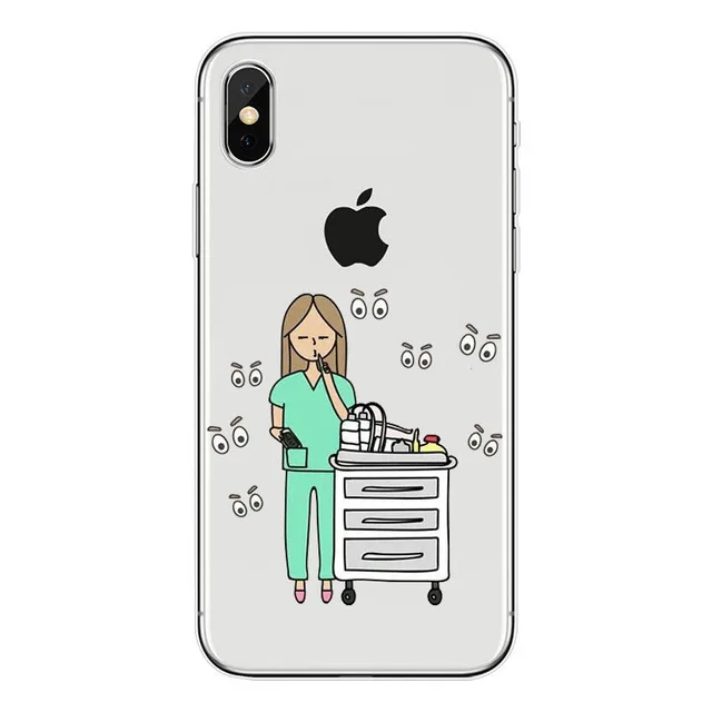 Мягкий силиконовый чехол из ТПУ для iPhone X10 XR XS MAX 7 8 Plus 5s SE 6 S | Мобильные телефоны и