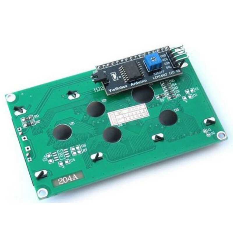 1 шт. синий Серийный ЖК-модуль IIC/I2C/TWI 2004 204 20X4 для Arduino | Инструменты