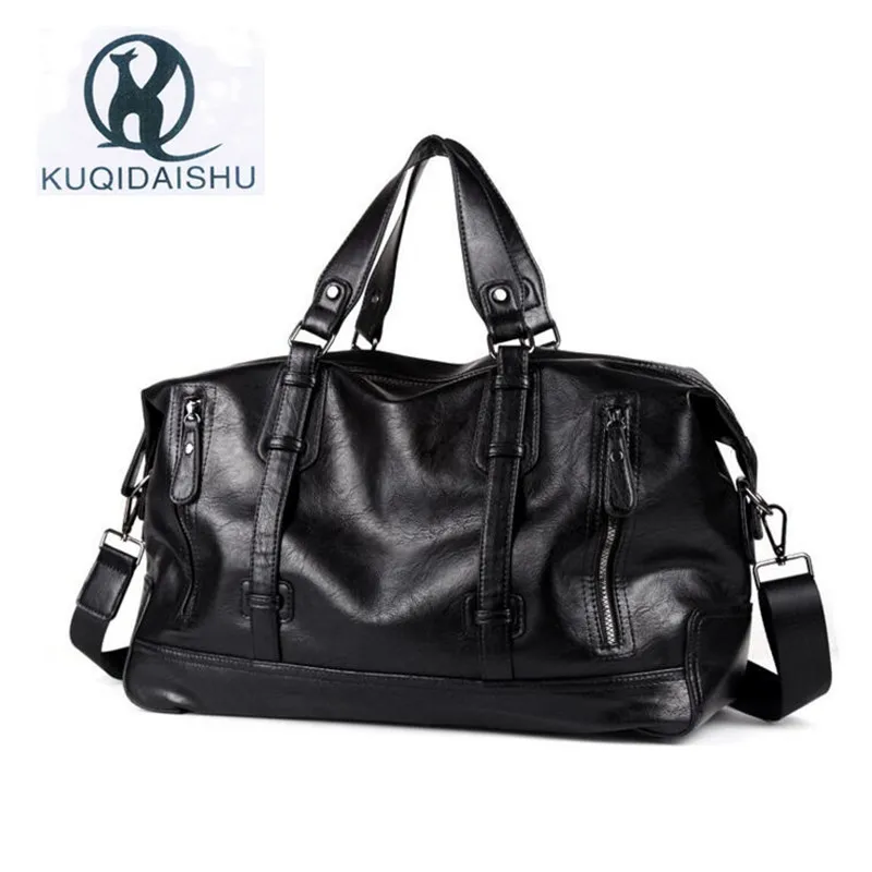 Мужская сумка большая вместительность из искусственной кожи мужские