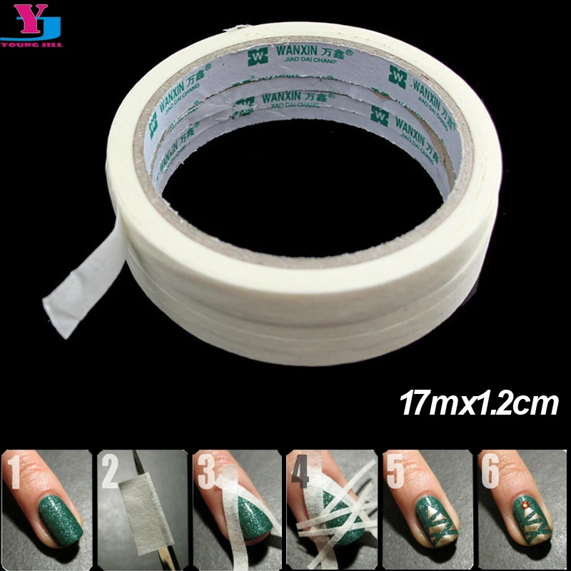 Креативные наклейки-трафареты 2 размера французские Типсы для маникюра