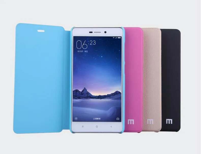 Дешевые xiaomi redmi 3 pro чехол xiaomi redmi 3s Чехол Флип pu кожаный чехол для redmi 3 pro xiaomi redmi 3 S 3 S с подставкой