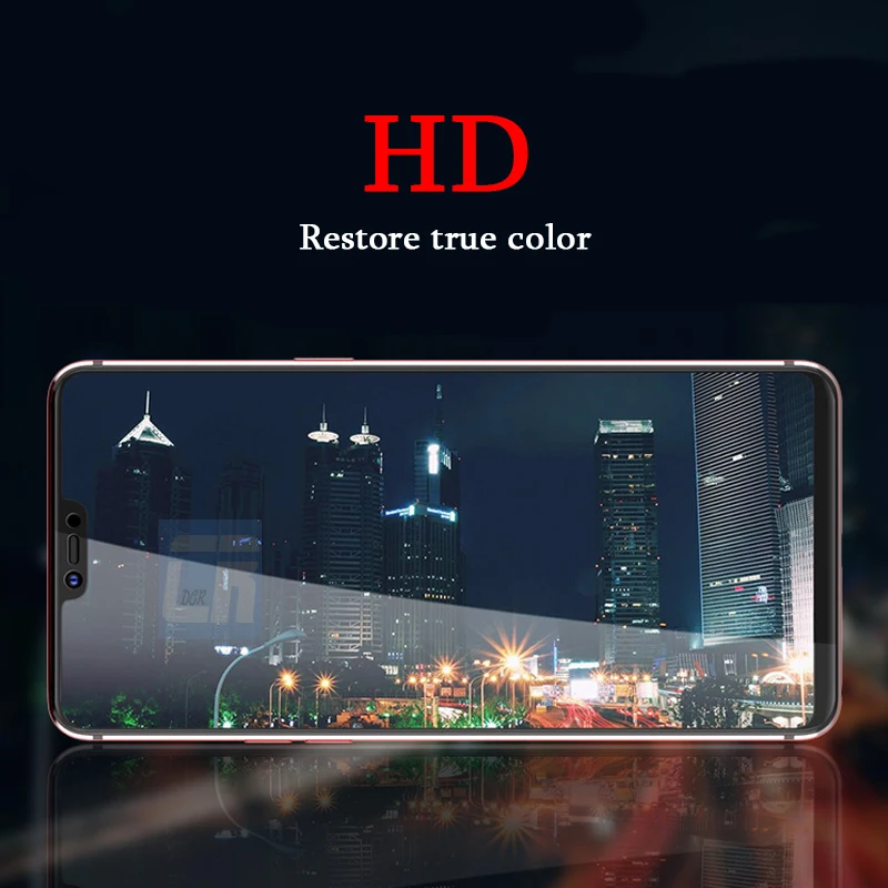 Полное покрытие из закаленного стекла для OPPO A83 A3S A5 A71 Защита экрана Защитная для OPPO F9 Pro F7 Молодежная взрывобезопасная пленка