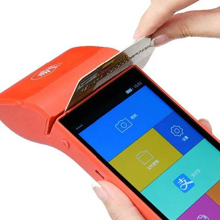 Беспроводной сборщик данных Android 4G LTE ручная оплата кредитной картой терминал POS