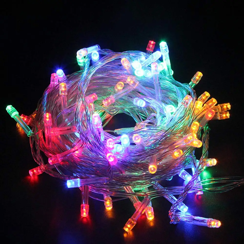

LED String Lights Waterproof Fairy Twinkle Colorful String Light Festival Christmas Light for Wedding Garden and Home Decoration