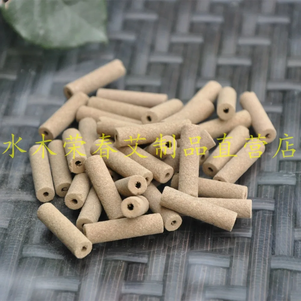 400 шт. мини полые мокса рулоны для пять отверстий прогревание пупка основание