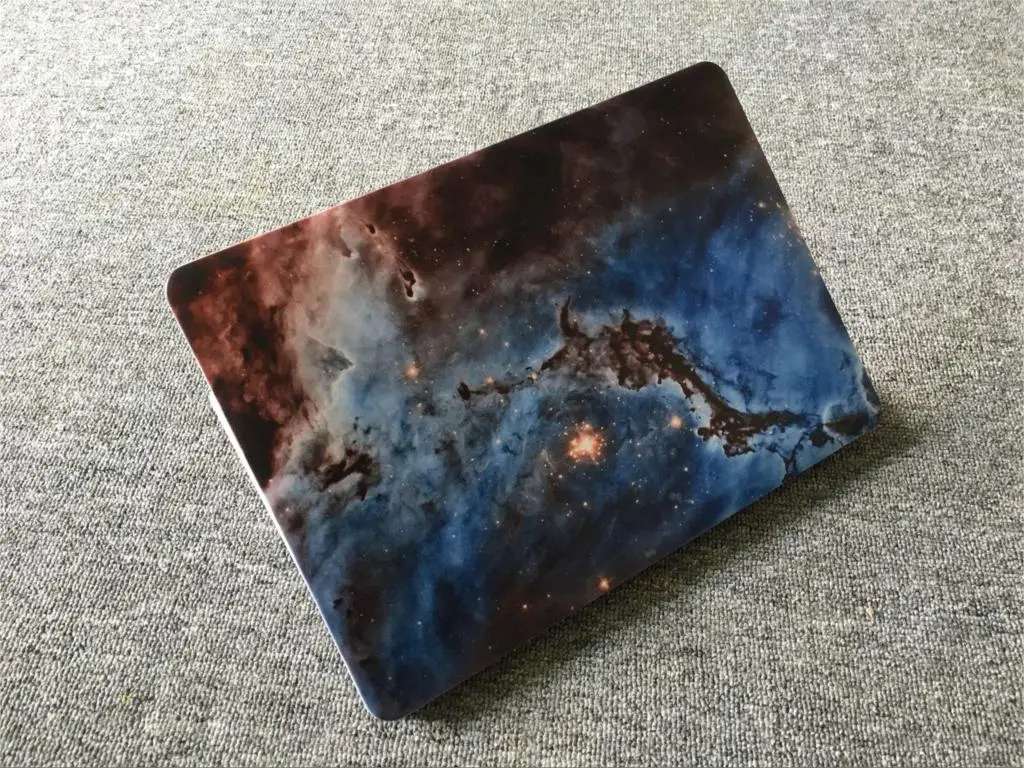 Защитный чехол для ноутбука серии Звездное небо для MacBook New Air 13 1932 Air Pro retina 11 12 13,3 15 жесткий чехол+ чехол для клавиатуры