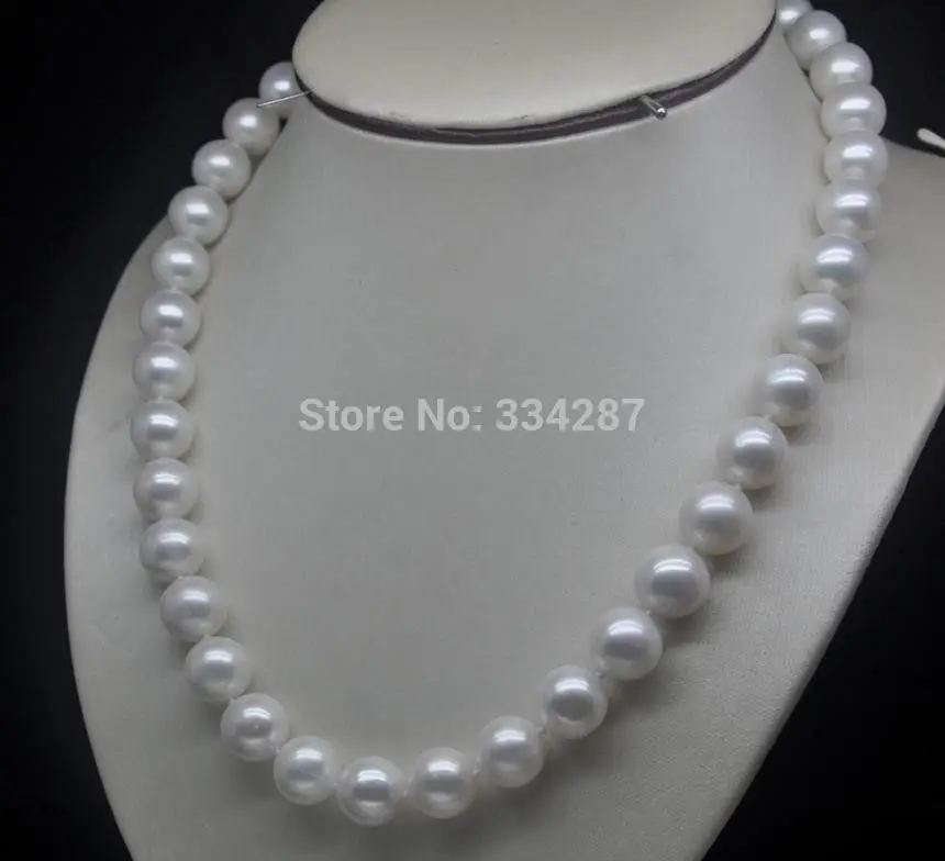 

Благородный 8-9 мм AAA + белый натуральный жемчуг ожерелье 100% Серебро 925 пробы застежка